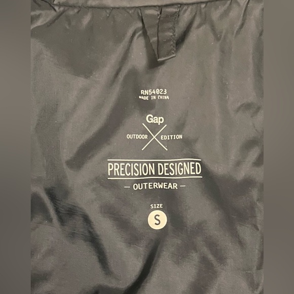 Gap Outdoor Edition Thermal Insulation Outerwear Vest black size S - Picture 5 of 6